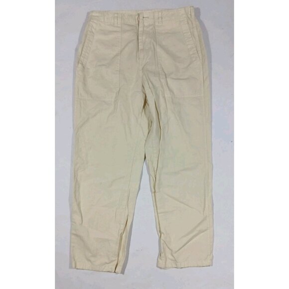 Alex Mill Neil Pants Utility Linen Straight Leg Minimalist - Picture 1 of 7